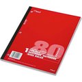 Mead Products Mead® Single Subject Notebooks 05222, 8" x 10-1/2", 80 Sheets/Pad, 1 Pad/Pack 5222